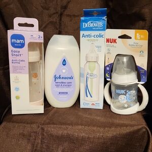 Johnson's Sensitive Care Wash & Shampoo Nuk Cup Mam Bottle Dr. Brown Bottle